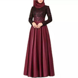 Abaya Muslim Islamic Womens Long Dress