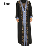 Ladies Kaftan Muslim Dress Islamic Clothing Maxi Dress