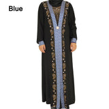 Ladies Kaftan Muslim Dress Islamic Clothing Maxi Dress